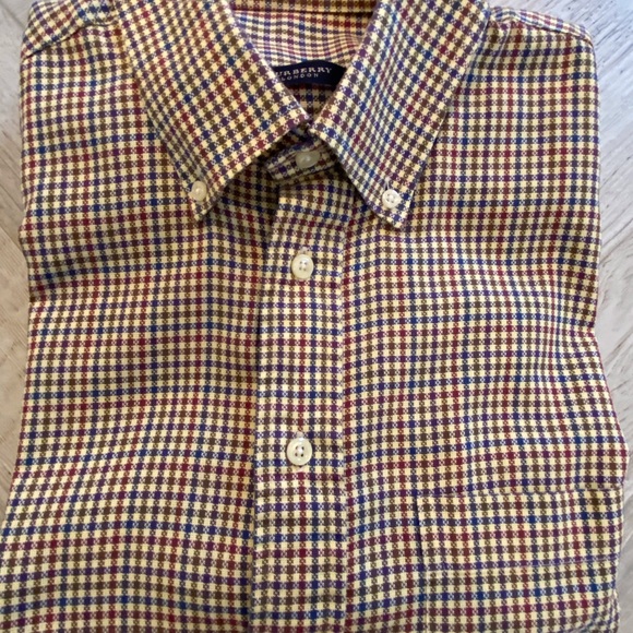 burberry mens casual shirts